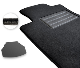 Двошарові килимки Optimal для Chrysler 200 (mkI)(кабріолет)(багажник) 2010-2014