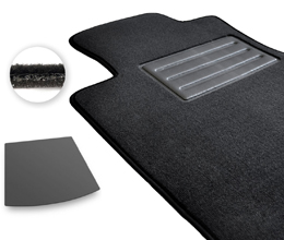 Двошарові килимки Optimal для Volkswagen Touran (mkII)(багажник) 2015→