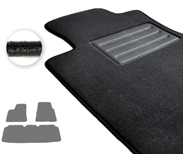Двошарові килимки Optimal для Tesla Model S (mkI) 2014→