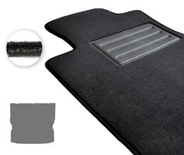 Двошарові килимки Optimal для Opel Zafira (mkII)(B)(багажник) 2005-2014
