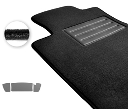 Двошарові килимки Optimal для Tesla Model S (mkI)(нижній)(багажник) 2016→