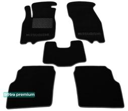 Двошарові килимки Sotra Premium Black для Mitsubishi Carisma (mkI) 1995-2004 - Фото 1