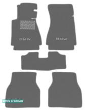 Двошарові килимки Sotra Premium Grey для BMW 7-series (E38) 1994-2001