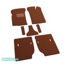 Двухслойные коврики Sotra Premium Terracotta для Ford Escort (mkIV) 1986-1990 - Фото 1