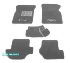 Двошарові килимки Sotra Premium Grey для Ford Fiesta (mkIII) 1989-1997