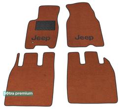 Двухслойные коврики Sotra Premium Terracot для Jeep Grand Cherokee (mkII)(WJ) 1999-2004