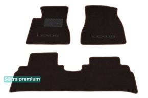 Двошарові килимки Sotra Premium Chocolate для Lexus RX (mkI) 1998-2003