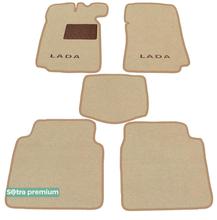 Двухслойные коврики Sotra Premium Beige для ВАЗ Классика (2101-2107) 1970-2012