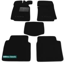 Двошарові килимки Sotra Classic Black для ВАЗ Классика (2101-2107) 1970-2012 - Фото 1