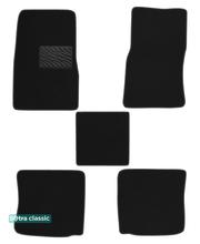 Двошарові килимки Sotra Classic 7mm Black для ГАЗ Волга (31029) 1992-1997