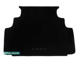 Двошарові килимки Sotra Classic 7mm Black для ВАЗ Жигули (2104)(універсал)(багажник) 1984-2012 - Фото 1