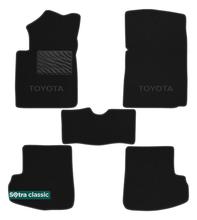 Двошарові килимки Sotra Classic 7mm Black для Toyota Yaris (mkI)(3-дв.) 1999-2005
