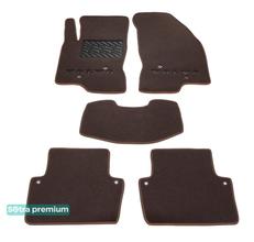 Двухслойные коврики Sotra Premium Chocolate для Volvo S80 (mkI) 1998-2006 - Фото 1