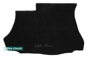 Двухслойные коврики Sotra Classic Black для Alfa Romeo 156 (mkI)(седан)(багажник) 1997-2007