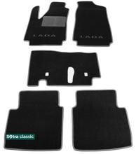 Двошарові килимки Sotra Classic Black для Лада Нива (2121)(3-дв.) 1977→ - Фото 1