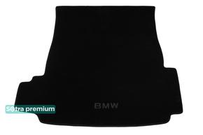 Двухслойные коврики Sotra Premium Graphite для BMW 5-series (E39)(седан)(багажник) 1996-2003