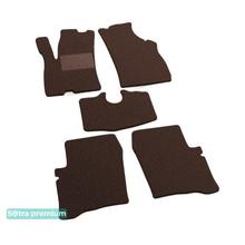 Двошарові килимки Sotra Premium Chocolate для Hyundai Atos (mkI) 1997-2007 - Фото 1