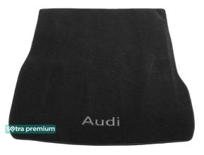 Двухслойные коврики Sotra Premium Graphite для Audi A6/S6/RS6 (mkII)(C5)(универсал)(багажник) 1999-2005