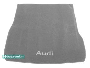 Двухслойные коврики Sotra Premium Grey для Audi A6/S6/RS6 (mkII)(C5)(универсал)(багажник) 1999-2005