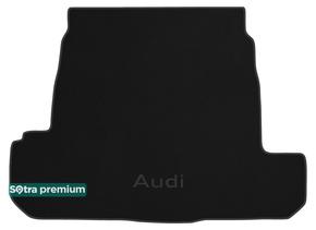 Двухслойные коврики Sotra Premium Graphite для Audi 80 (mkIV)(B4)(седан)(багажник) 1991-1996