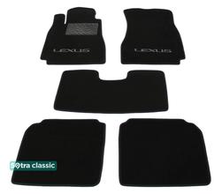 Двошарові килимки Sotra Classic Black для Lexus LS (mkIII) 2000-2007 - Фото 1