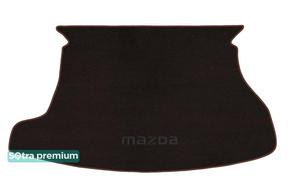 Двухслойные коврики Sotra Premium Chocolate для Mazda 5 / Premacy (mkI)(багажник) 1999-2004