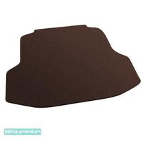 Двухслойные коврики Sotra Premium Chocolate для Honda Civic (mkVII)(седан)(багажник) 2000-2005