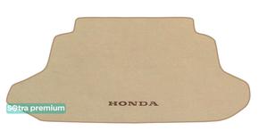 Двухслойные коврики Sotra Premium Beige для Honda CR-V (mkII)(багажник) 2002-2006