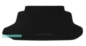 Двухслойные коврики Sotra Premium Black для Honda CR-V (mkII)(багажник) 2002-2006