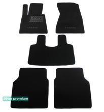 Двошарові килимки Sotra Premium Black для BMW 7-series (E66)(long) 2002-2008 - Фото 1