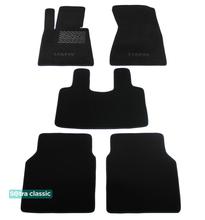 Двошарові килимки Sotra Classic Black для BMW 7-series (E66)(long) 2002-2008 - Фото 1