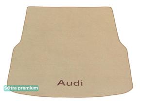 Двухслойные коврики Sotra Premium Beige для Audi A8/S8 (mkII)(D3)(багажник) 2002-2009