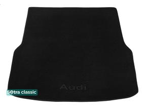 Двухслойные коврики Sotra Classic Black для Audi A8/S8 (mkII)(D3)(багажник) 2002-2009