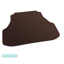 Двухслойные коврики Sotra Premium Chocolate для Honda Civic (mkVI)(седан)(багажник) 1995-2001