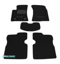 Двошарові килимки Sotra Classic 7mm Black для Toyota Avensis (mkII) 2003-2008 - Фото 1