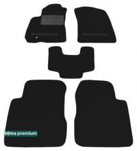 Двошарові килимки Sotra Premium Black для Mitsubishi Outlander (mkI) 2001-2008