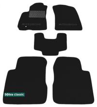 Двошарові килимки Sotra Classic 7mm Black для Mitsubishi Outlander (mkI) 2001-2008