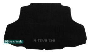 Двухслойные коврики Sotra Classic Black для Mitsubishi Lancer (mkIX)(седан)(багажник) 2000-2009