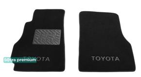 Двухслойные коврики Sotra Premium Graphite для Toyota MR2 (mkIII) 2003-2007