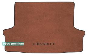 Двухслойные коврики Sotra Premium Terracot для Chevrolet Aveo (mkI)(седан)(багажник) 2002-2008 - Фото 1