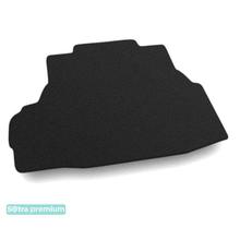 Двухслойные коврики Sotra Premium Black для Chevrolet Evanda (mkI)(багажник) 2003-2006