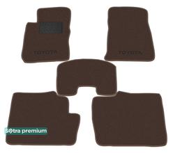 Двошарові килимки Sotra Premium Chocolate для Toyota Avalon (mkII) 2000-2004