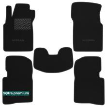 Двошарові килимки Sotra Premium Black для Nissan Maxima (mkVI)(A34) 2004-2008