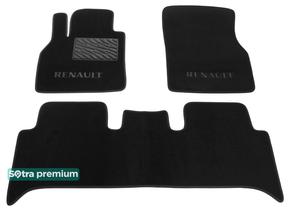 Двухслойные коврики Sotra Premium Graphite для Renault Scenic (mkII) 2003-2009