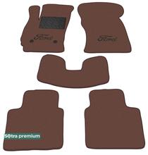 Двошарові килимки Sotra Premium Chocolate для Ford Mondeo (mkIII) 2000-2007