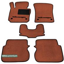 Двухслойные коврики Sotra Premium Terracotta для Volkswagen Caddy (mkIII)(Life/Maxi Life)(две сдвижных двери)(1-2 ряд) 2003-2020 - Фото 1