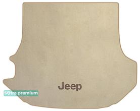 Двошарові килимки Sotra Premium Beige для Jeep Grand Cherokee (mkII)(WJ)(багажник) 1999-2004