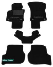 Двошарові килимки Sotra Classic Black для Skoda Octavia (mkII)(A5) 2004-2012 - Фото 1