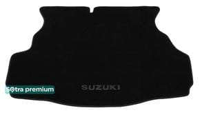 Двухслойные коврики Sotra Premium Black для Suzuki Liana (mkI)(седан)(багажник) 2001-2007 - Фото 1