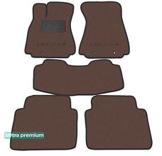 Двошарові килимки Sotra Premium Chocolate для Jaguar XJ (X350/X358) 2003-2009